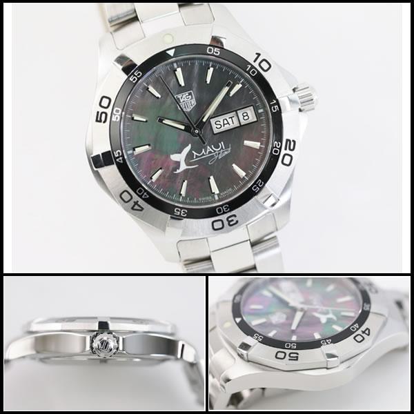 イコー質店　タグホイヤー　★希少　美品　アクアレーサー　WAF2012　マウイ島限定モデル　ブラックシェル　メンズ　オートマ　RY7313 | TAG HEUER | 03