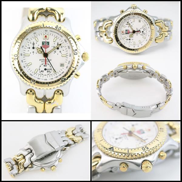 イコー質店　タグホイヤー　★希少セナモデル　人気セルシリーズ　CG1120-0　メンズ　クオーツ　ホワイトダイヤル　美品　RY7342 | TAG HEUER | 01