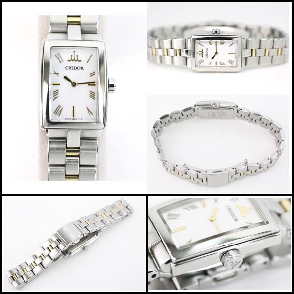 イコー質店　セイコー　クレドール　★希少モデル　美品　GSWE948　アクア　レディース　クオーツ　ホワイトダイヤル　RY7352 | CREDOR | 02