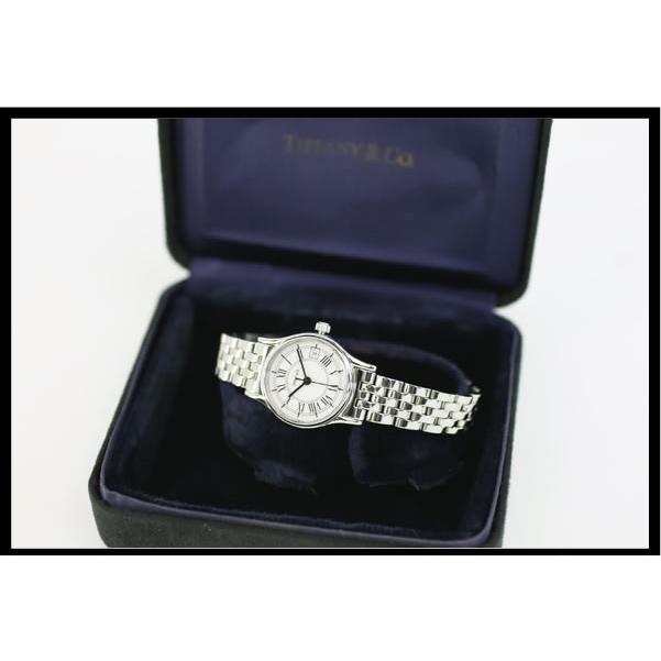 イコー質店　ティファニー　★希少モデル　美品　クラシックラウンド　レディース　ホワイトローマンダイヤル　クオーツ　RY7353 | TIFFANY&Co. | 01