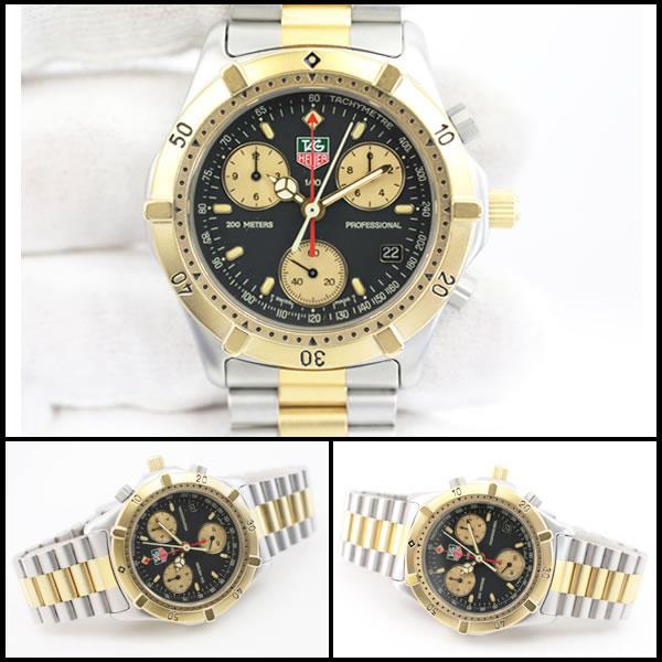 イコー質店　タグホイヤー　★極希少　美品　CE1120　プロフェッショナル200m　クロノグラフ　メンズ　クオーツ　RY7367 | TAG HEUER | 04