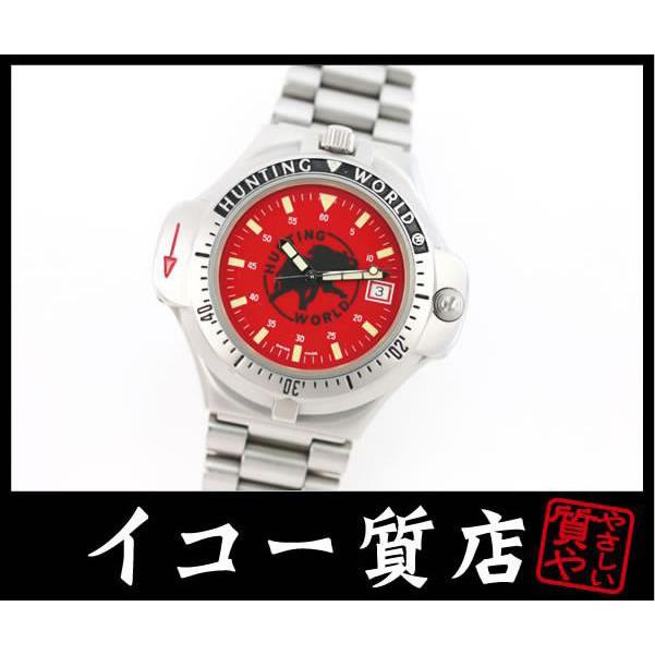 イコー質店　ハンティングワールド　★極希少　デッドストック　美品　スポーツアバウト　コンパスウォッチ　メンズ　クオーツ　RY7382 | Hunting World