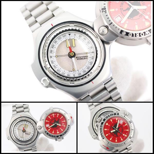 イコー質店　ハンティングワールド　★極希少　デッドストック　美品　スポーツアバウト　コンパスウォッチ　メンズ　クオーツ　RY7382 | Hunting World | 03