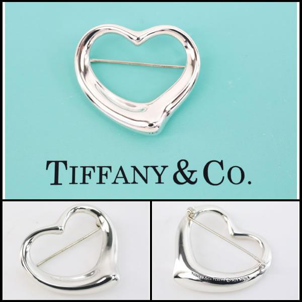 ティファニー　オープンハート　ピンブローチ　９２５　希少　TIFFANY TIFFANY&Co.（ティファニー） イコー質店 ☆希少品 エルサ・ペレッティ