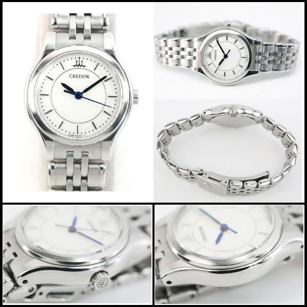 イコー質店　セイコー　クレドール　★希少　美品　シグノ　4J85-0A20　レディース　クオーツ　シルバーギョーシェ　RY7412 | CREDOR | 01