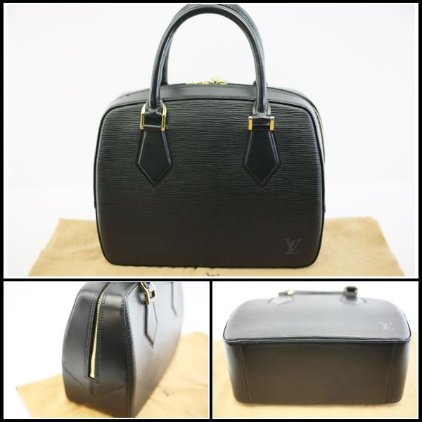 ルイヴィトン サブロン エピ ノワール黒ブラック 直営店購入品 サブロン エピ ノワール ハンドバッグ レザー ブラック ルイヴィトン