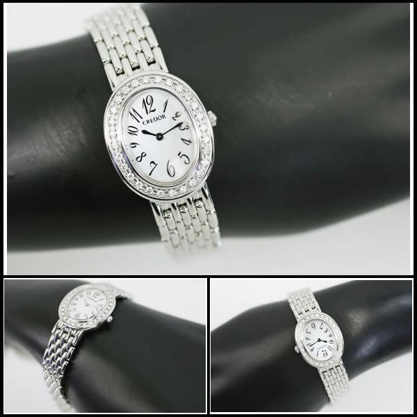 CREDOR イコー質店 セイコー クレドール ☆希少 美品 GSTE917 シグノ