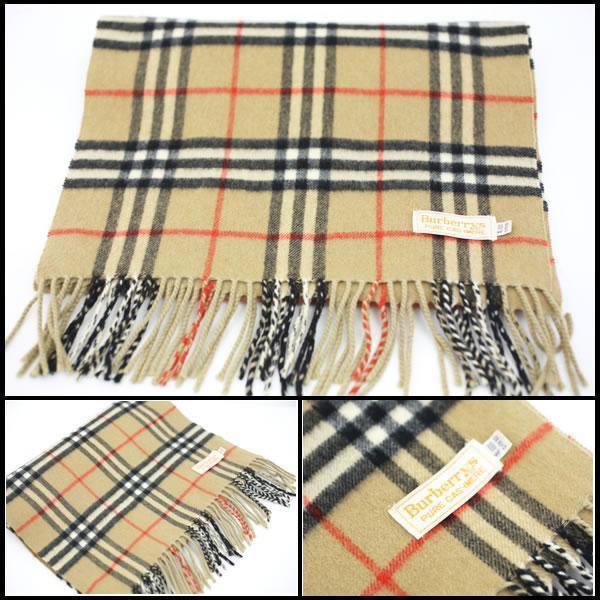 BURBERRY（バーバリー） イコー質店 ☆人気カラー カシミア100