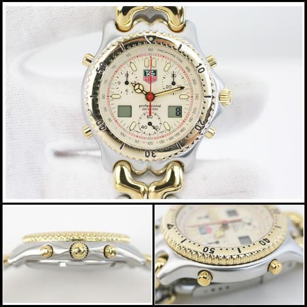 イコー質店　タグホイヤー　★希少セナモデル　OH・フルメンテ済み　美品　CG1123-0　アイボリーダイヤル　メンズ　クオーツ　RY7557 | TAG HEUER | 04