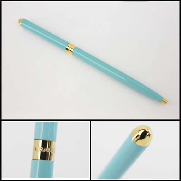 イコー質店　ティファニー　★希少　美品　ブルーパースペン　ボールペン　ティファニーブルーラッカー　全長11.8cm　RY7576 | TIFFANY&Co. | 01