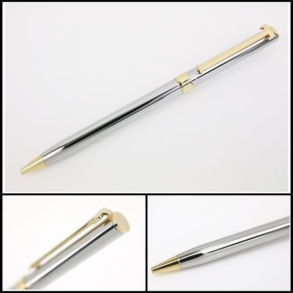 イコー質店　ティファニー　★希少　美品　Tクリップ　ボールペン　ルテニウム×ゴールドプレイテッド　ツイスト式　RY7655 | TIFFANY&Co. | 02