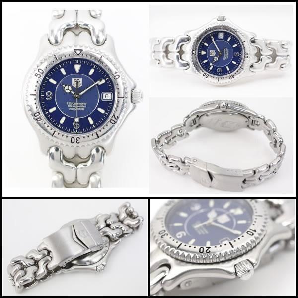 イコー質店　タグホイヤー　★希少　美品　セルシリーズ　WG5114-P0　クロノメーター　メンズ　オートマ　ネイビーダイヤル　RY7679 | TAG HEUER | 01