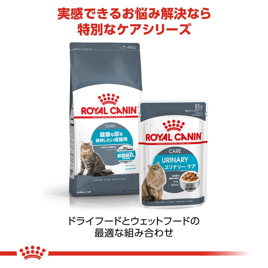 ロイヤルカナン キャット ユリナリー ケア 健康な尿を維持したい成猫用 400g｜ikoapetfood｜06