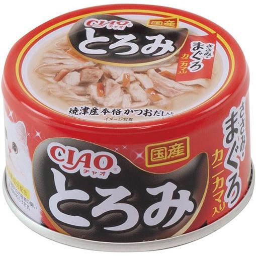 いなばペットフード いなば チャオ とろみ缶 ささみ・まぐろ カニカマ