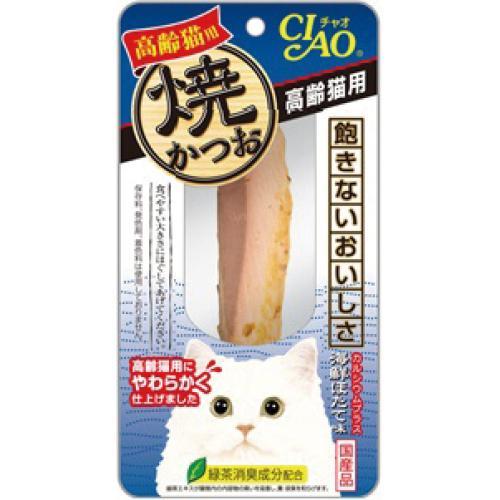 いなばペットフード いなば チャオ 焼かつお 高齢猫用 海鮮ほたて味 1