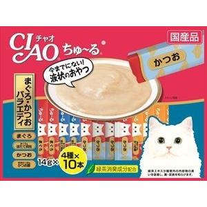 いなば チャオ ちゅ〜る 14g×40本 まぐろ・かつおバラエティ SC-132 1ケース8個セット