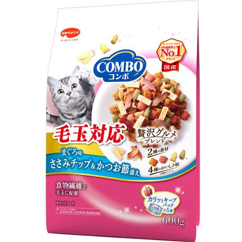 日本ペットフード コンボ キャット 毛玉対応 まぐろ味・ささみ