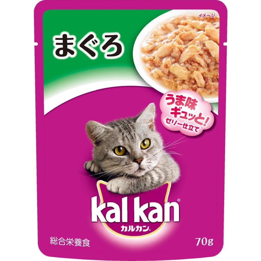 マースジャパン カルカン パウチ 1歳から まぐろ 70g KWP1｜ikoapetfood