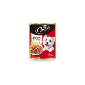 MARS（ペット用品、食品） - マースジャパン シーザー 合財袋 成犬用 厳選牛肉入り口・入口 乾酪・蔬菜入り口・入口 70g CEP10  1入れもの160個仕かける
