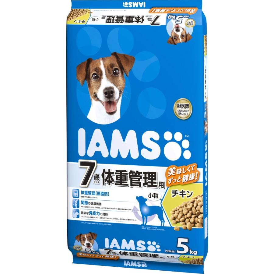 マースジャパン アイムス 7歳以上用 体重管理用 チキン 小粒 5kg｜ikoapetfood