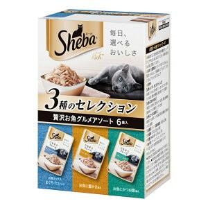 マースジャパン シーバ リッチ ごちそうフレーク 贅沢お魚グルメアソート 35g×6袋パック SRM1 1ケース20個セット