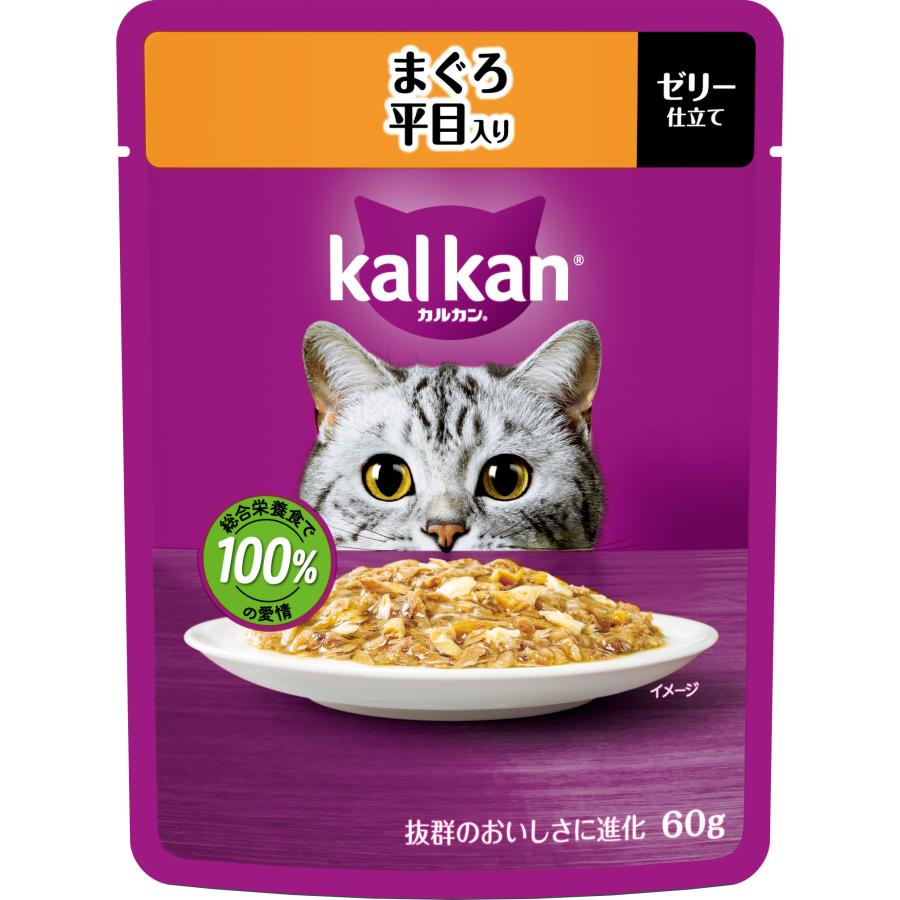 MARS マースジャパン カルカン パウチ まぐろ 平目入り 60g KP132 1