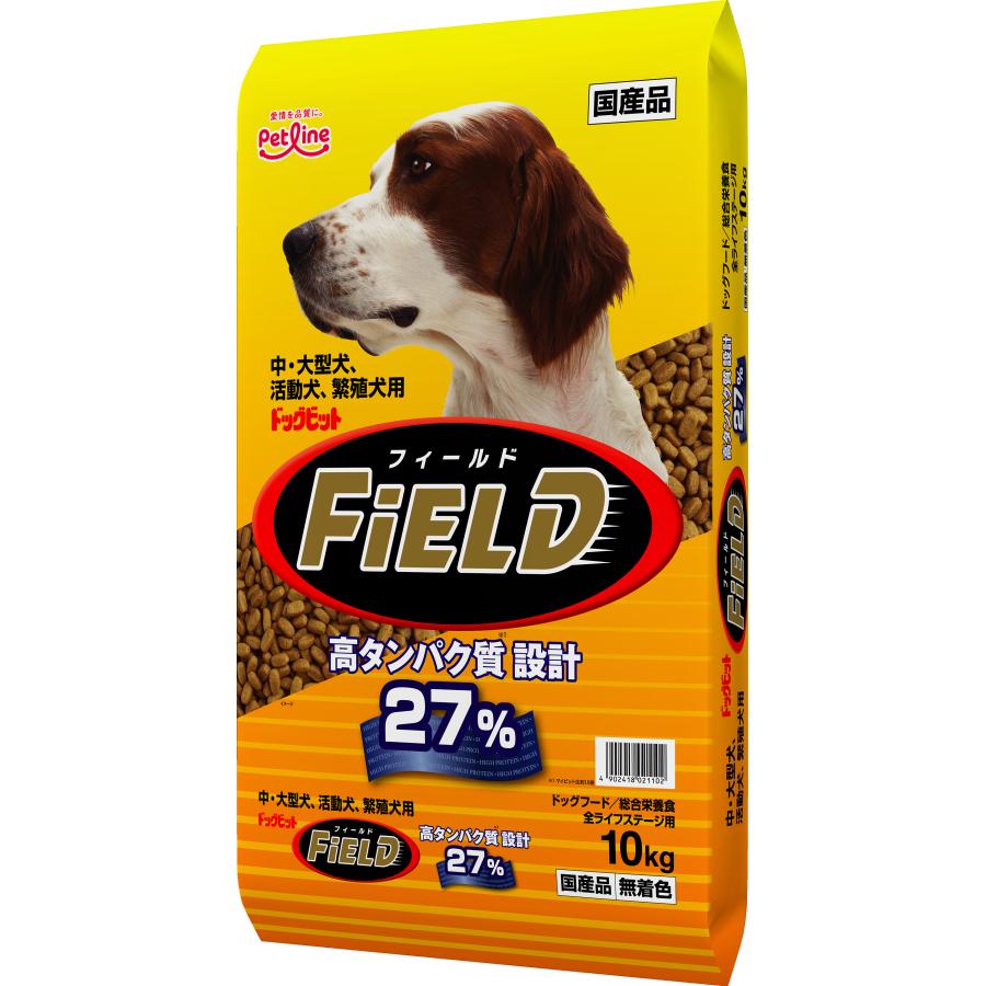 ペットライン ドッグビット フィールド 10kg : イコアペットフード