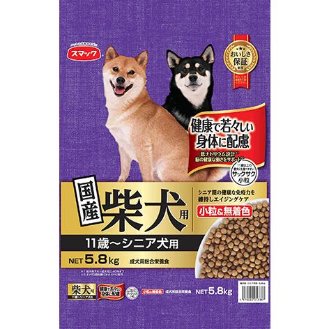 ドッグフード saaaaa スマック 柴犬用 シニア犬用 5.8kg : イコアペットフード - 通販