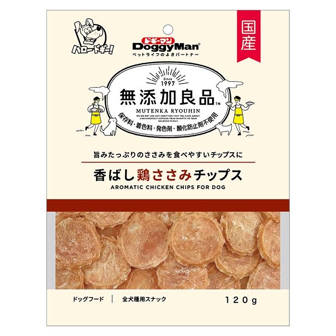 ドギーマン - 無つけ加える良品 香ばし鶏ささみチップス 120g 1容れもの36個仕掛ける ドッグフード-犬用品
