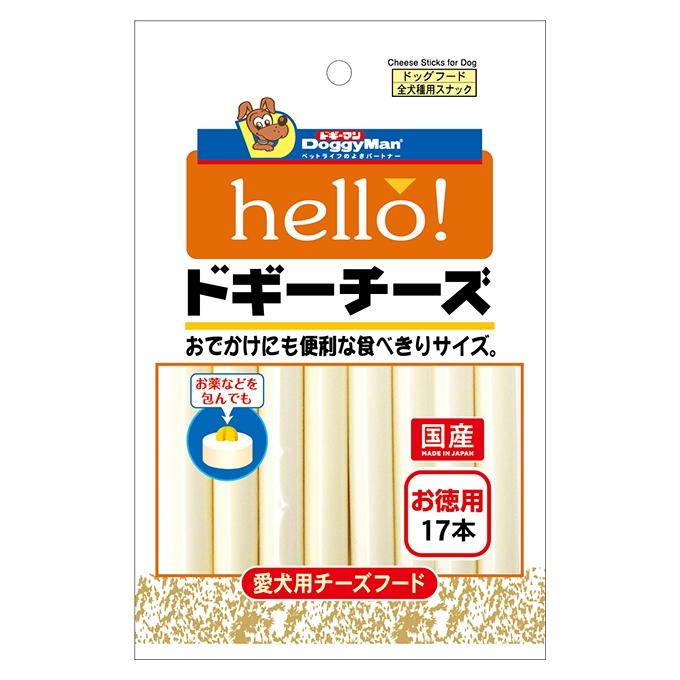 ドギーマン hello!ドギーチーズ お徳用 17本 1ケース36個セット