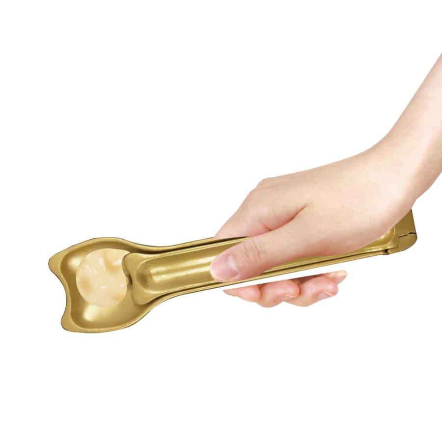 ドギーマン デカ皿スプーン 猫用 金×24個セット : イコアペットフード