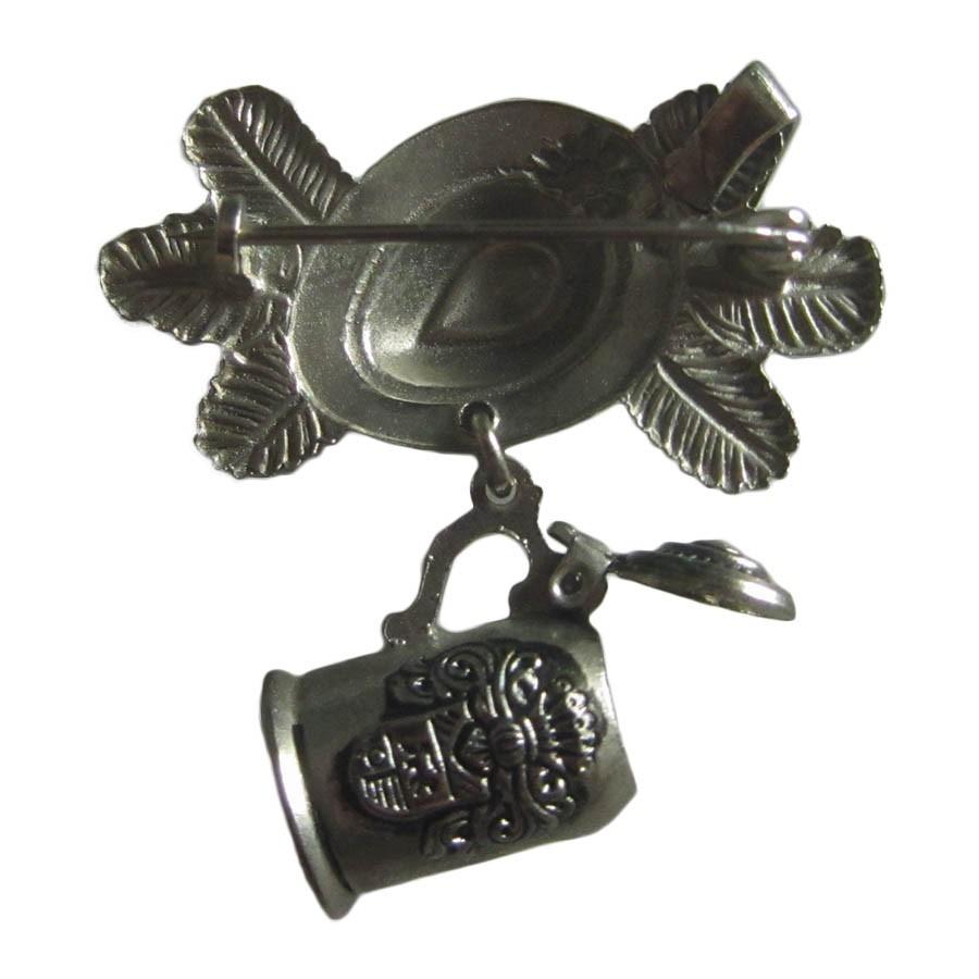 チロル ビンテージ ブローチ ハット ビアジョッキ アンティーク ピンバッチ Ybrooch682異国屋 通販 Yahoo!ショッピング