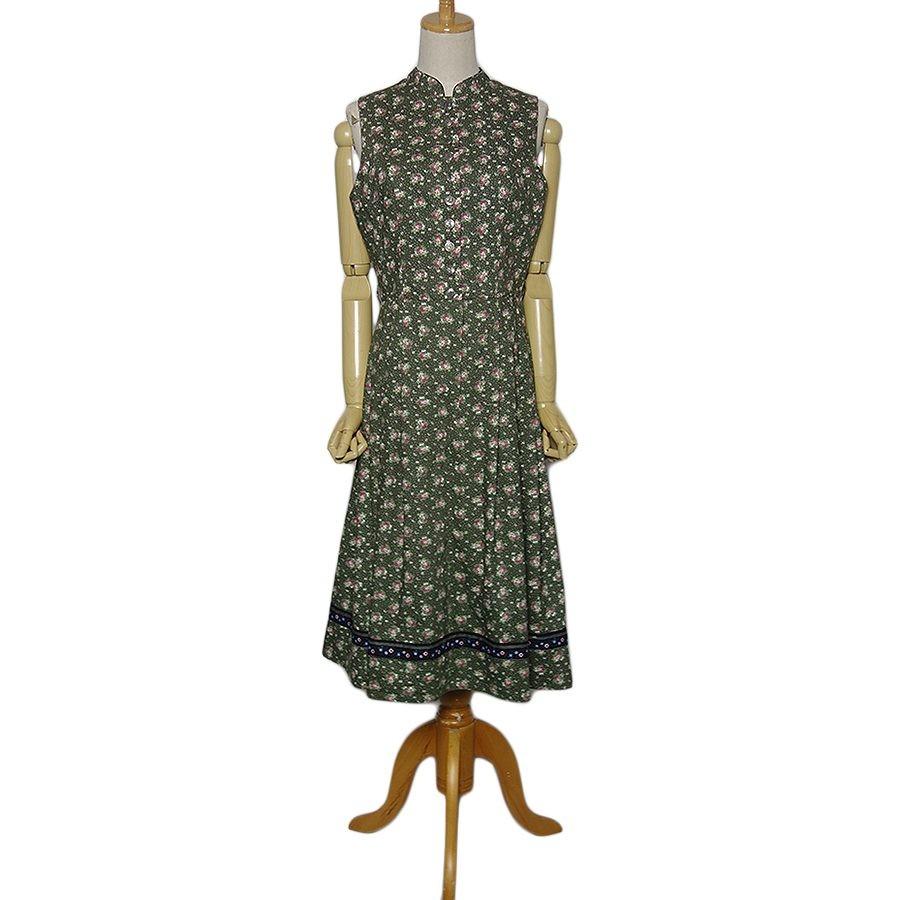 花柄 ディアンドル チロル ワンピース ドレス レディース Mサイズ位 ヨーロッパ 古着 民族衣装 コットン ノースリーブ Ydress 2317 異国屋 通販 Yahoo ショッピング