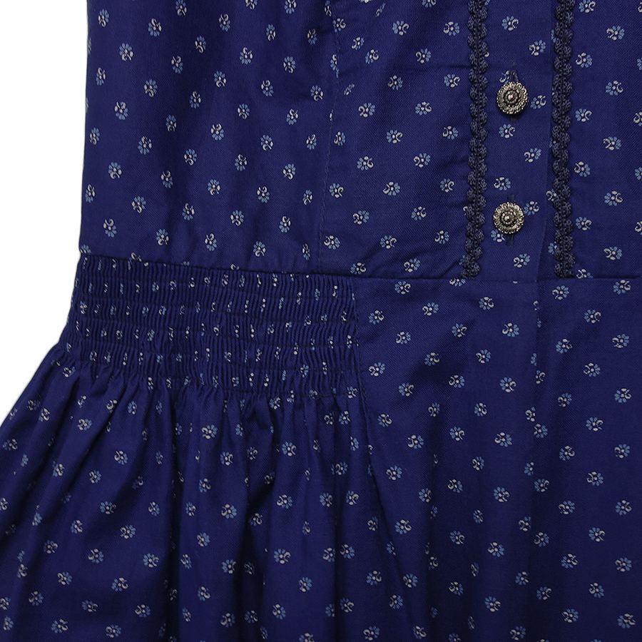 ファイナルバーゲン 小花柄 チロルワンピース ディアンドル ドレス レディース サイズm位 民族衣装 古着 ワンピース 在庫限りセール Www Mysmileteethwhitening Com