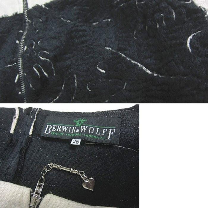 BERWIN ＆ WOLFF 長袖 カントリー チロル ワンピース レディース Sサイズ位 ヨーロッパ 民族衣装 マキシ ドレス_2