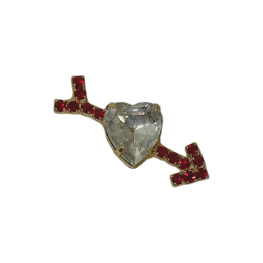 ハートを射抜く矢 ピンズ ラインストーン ピンバッジ ピンバッチ ラペルピン 可愛いアクセサリー Ypins 143 異国屋 通販 Yahoo ショッピング