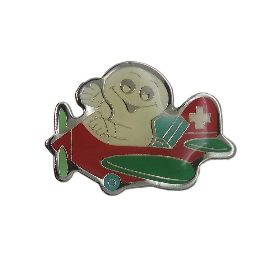 スイス Bio Steinfels ピンズ 飛行機 緑 キャラクター ビンテージ ピンバッジ ピンバッチ Ypins 9402 異国屋 通販 Yahoo ショッピング