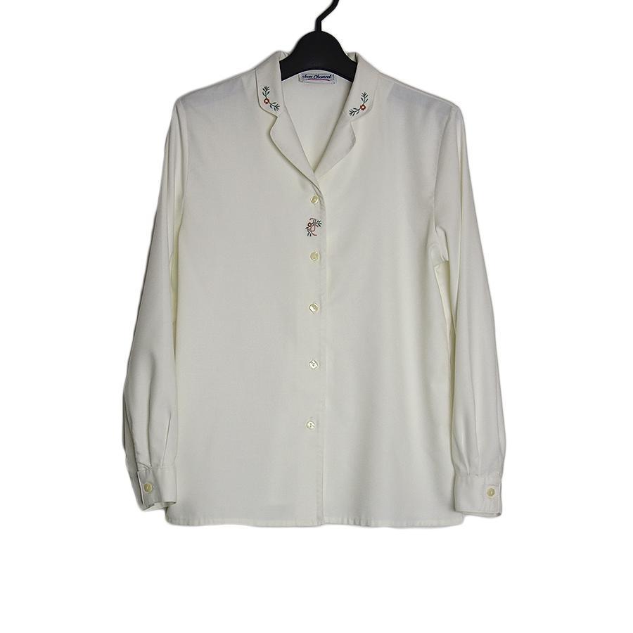 Jean Chancel Paris 刺繍入り ブラウス レディース Mサイズ位 フランス 古着 Ysaleshirtsl 3931 異国屋 通販 Yahoo ショッピング