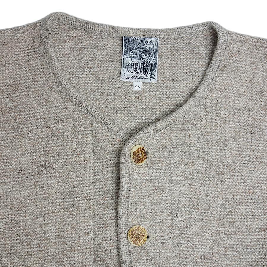 VINTAGE COUNTRY Line ウールニットジャケット チロリアン チロル