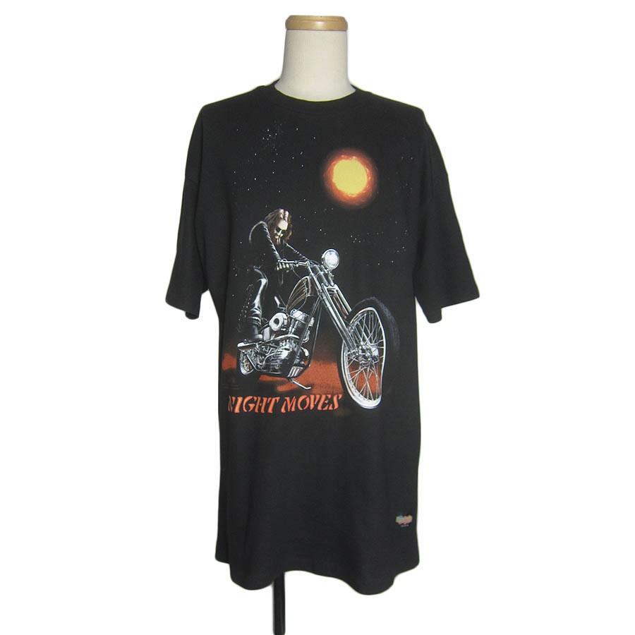 Hanes ヘインズ Tシャツ アメリカ製 Eastriders バイカー プリントtシャツ メンズ Xlサイズ レトロ 古着 ユーズド バイク 黒色 Yvts 779 異国屋 通販 Yahoo ショッピング