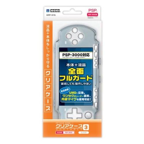 ホリ 【SALE／85%OFF】 Sony PSP用 クリア 正規逆輸入品 クリアケースポータブル3
