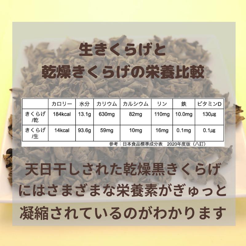 黒きくらげ 90g キクラゲ 台湾産 野生 天然 最高級品 薬膳 漢方 税込