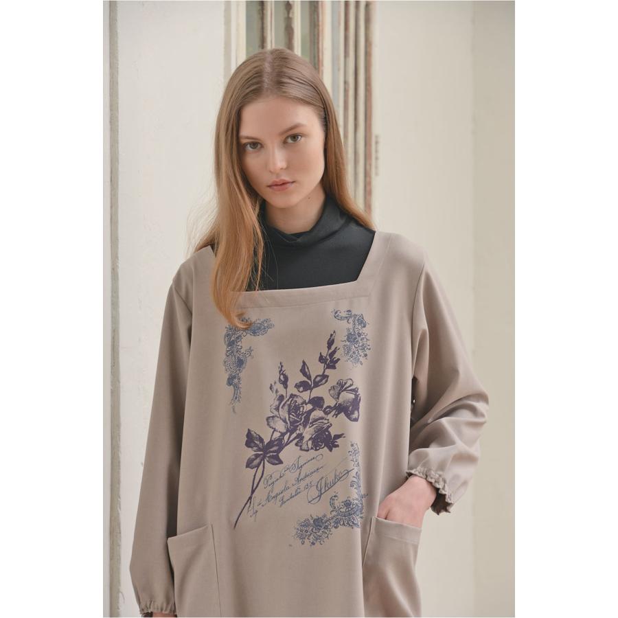 IKUKO イクコ フラワープリントエプロン 未使用品 IKUKO イクコ フラワープリントエプロン 未使用品 - メルカリ IKUKO