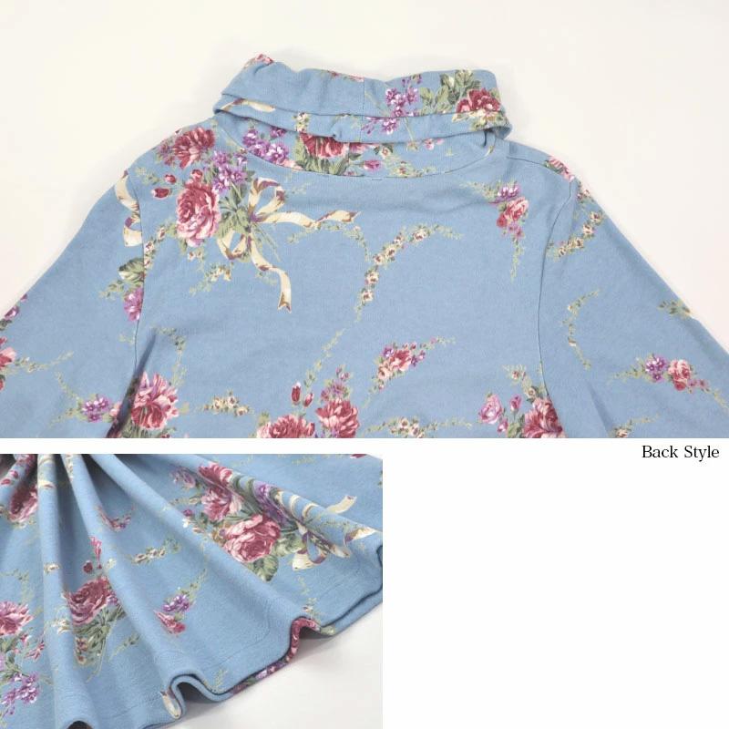 パジャマ レディース 【イクコ IKUKO】 スムース花柄プリント