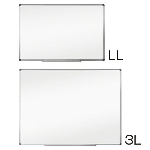ホワイトボード 壁掛け 薄型アルミ枠ホワイトボード L（600×450mm