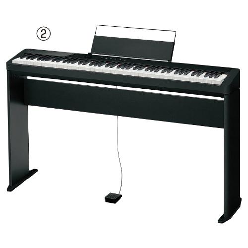 CASIO（カシオ） デジタルピアノPrivia PX-S1100 専用スタンド（2