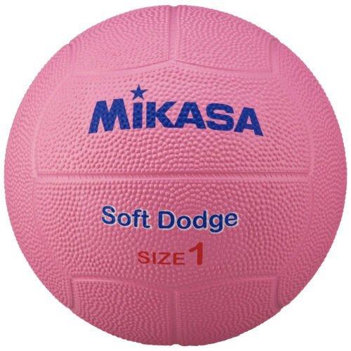 ドッジボール ソフトドッジボール1号 ピンク ミカサ