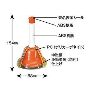 ミュージックベルカラータッチ式8音 ゼンオン_1