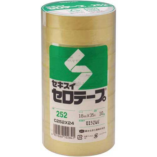 セキスイ セロハンテープ セロテープ 35m 18mm幅（200巻） : いくるん