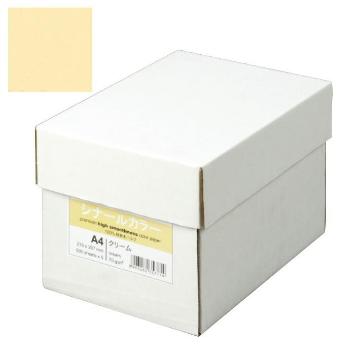 コピー用紙 カラーPPC用紙 2500枚 A4 クリーム APPジャパン :150617:いくるん店 通販 ノープランド 上質PPC(コピー用紙) 白色度93% A4 100枚